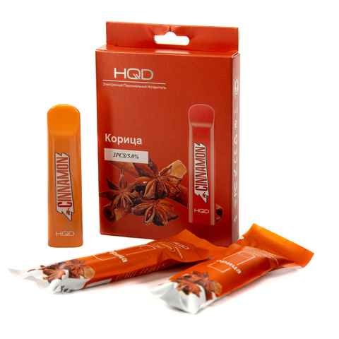 Одноразовая электронная сигарета HQD Cuvie Cinnamon (Корица) 1 шт