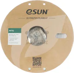 Пластик для 3D-печати eSUN PETG, 1.75 мм, 1 кг, натуральный прозрачный, PETG175N1 — фото 5