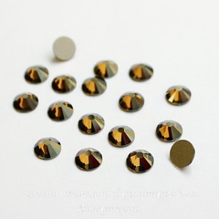 2058 Стразы Сваровски холодной фиксации Crystal Bronze Shade ss12 (3,0-3,2 мм), 10 штук