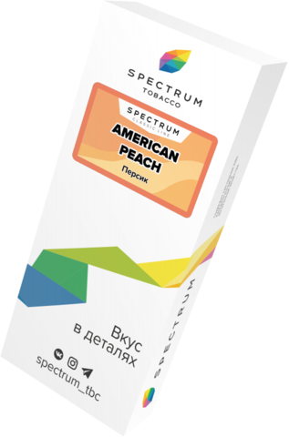 Табак Spectrum Classic Line American Peach (Американский Персик) 40г