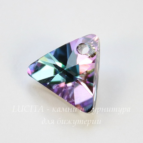 6628 Подвеска Сваровски Треугольник Crystal Vitrail Light (12 мм)