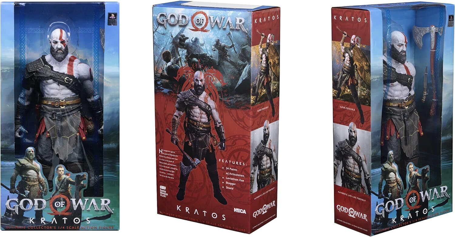 NECA God of War 2018 Kratos 28oi.ru