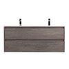 BelBagno KRAFT-1200-2C-SO-2-RGB KRAFT База под раковину подвесная с двумя выкатными ящиками для раковины с двумя чашами, Rovere Galifax Bianco, 1200x460x500, KRAFT-1200-2C-SO-2-RGB
