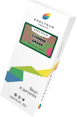 Табак Spectrum Classic Line Chinese Grass (Китайские Травы) 40г