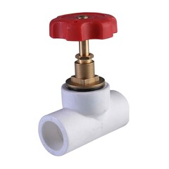 Вентиль ПП 25 PN 25, серый