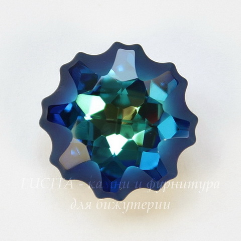 4195 Ювелирные стразы Сваровски Медуза Crystal Bermuda Blue (14 мм)