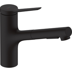 Hansgrohe Zesis M33 74800670 Смеситель для кухни (черный матовый) фото