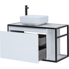 Aquanet 261652 Тумба Nova Lite LOFT 90 L цв. бел. глянец (261652)