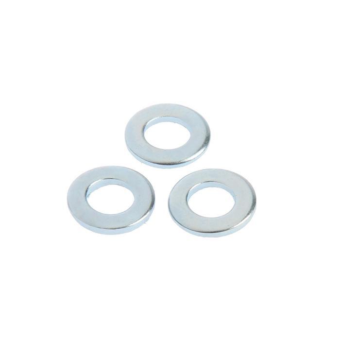 Шайба плоская ТУНДРА krep, DIN125, М6, цинк, 1 кг (арт. 6344035) купить ...