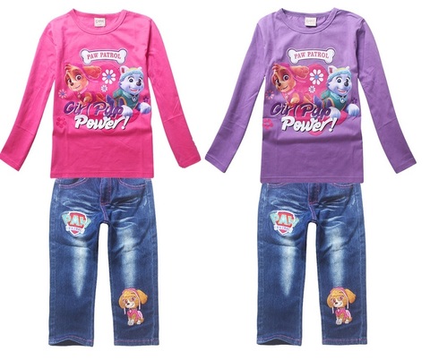 Скай и Эверест комплект детский футболка и джинсы