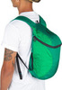 Картинка рюкзак складной Ticket to the Moon backpack mini зеленый-св.зеленый - 3