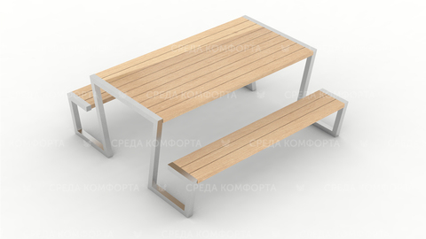 Скамейка со столом SCAM0250