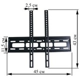 Кронштейн настенный для телевизоров 26"-65" LCD/LED PDP T52-A без регулировок (Черный)