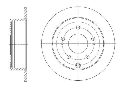 Диск тормозной G-brake  GR-01630