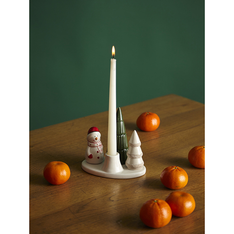 Подсвечник новогодний 14см Tkano New Year Essential Enchanted forest