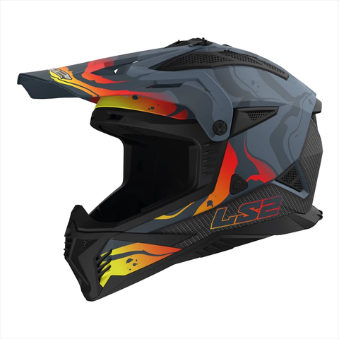 Мотошлем MX708 FAST II WASH темно-серый матовый M