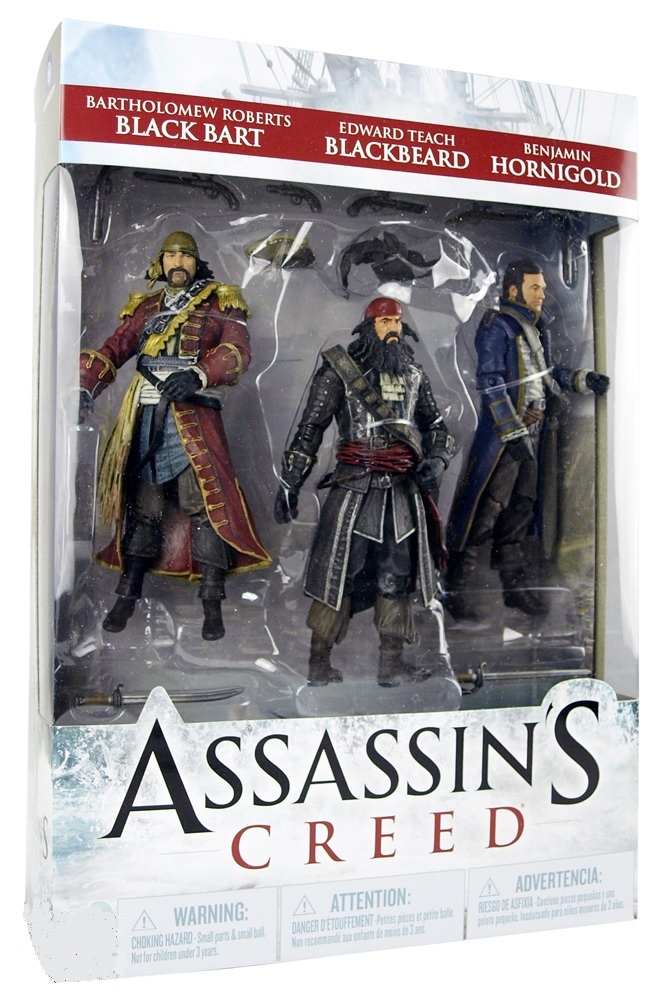 Набор фигурок Ассассин Крид: купить фигурки Assassins Creed IV Pirate в ...