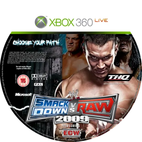 WWE SmackDown vs RAW 2009 [Xbox 360]