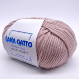 Пряжа Lana Gatto Maxi Soft 14315 розовый беж