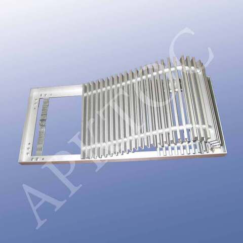 Напольная рулонная решетка Арктос РНР 1 200*200 А1