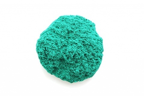 Трогательный песок ЛЕПА с минеральным красителем, зеленый 1 кг