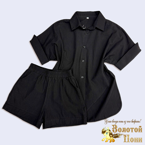 Костюм хлопок девочке (9-12) 250414-E858