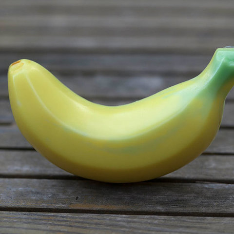 Банан, пластиковая форма для мыла
