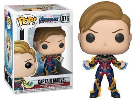 Funko POP! Marvel. Avengers Endgame: Captain Marvel (576) (Б/У)