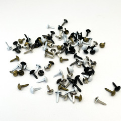 Брадсы для скрапбукинга, аксессуары для творчества, 4-5 мм, набор 20 - 100 шт.