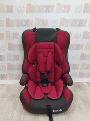 Автокресло детское Carmello 9-36 (39 deep red-black dot)