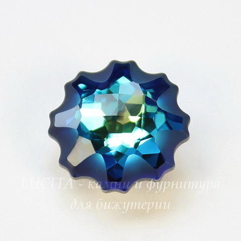 4195 Ювелирные стразы Сваровски Медуза Crystal Bermuda Blue (14 мм)