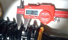 Амортизаторы 365 мм для Honda CB 900 F Hornet и др., черно-желтый.