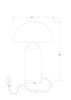 Настольный светильник Freya Eleon FR5218TL-01BS
