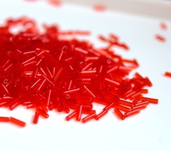 Стеклярус 6мм Миюки, 0140 Light Red