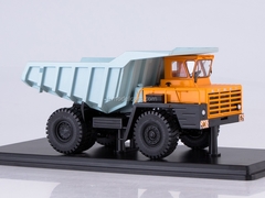 BELAZ-540A dumper orange-light-blue 1:43 Start Scale Models (SSM)