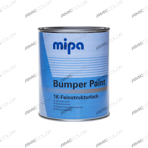 Mipa Структурная краска для бампера (черная) 0,5л