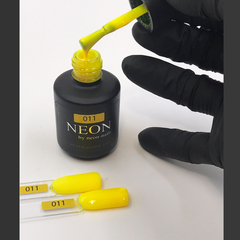 NEON, гель-лак Yellow № 011 , (12 ml) неоновый желтый
