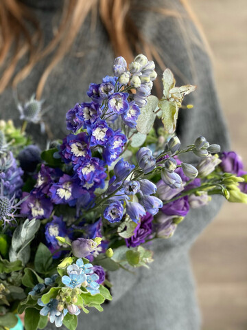 Букет "Синий вечер"