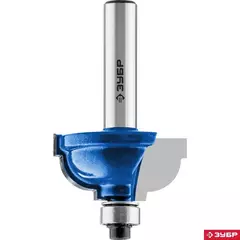 ЗУБР 31.8 x 17 мм, радиус 8 мм, фреза кромочная калевочная №7, Профессионал (28709-31.8)