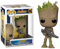Фигурка Funko POP! Bobble Marvel Avengers Infinity War Groot w/Blaster