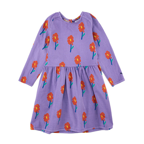 Платье Bobo Choses Flowers Purple