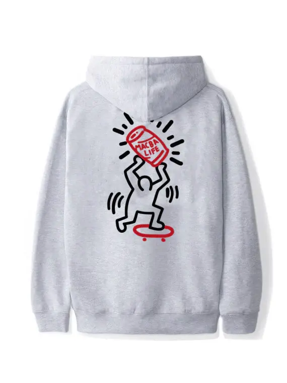 Худи Macba Life Dummy Hood Grey
