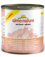 Консервы (банка) Almo Nature Classic Adult Cat Salmon&Pumpkin