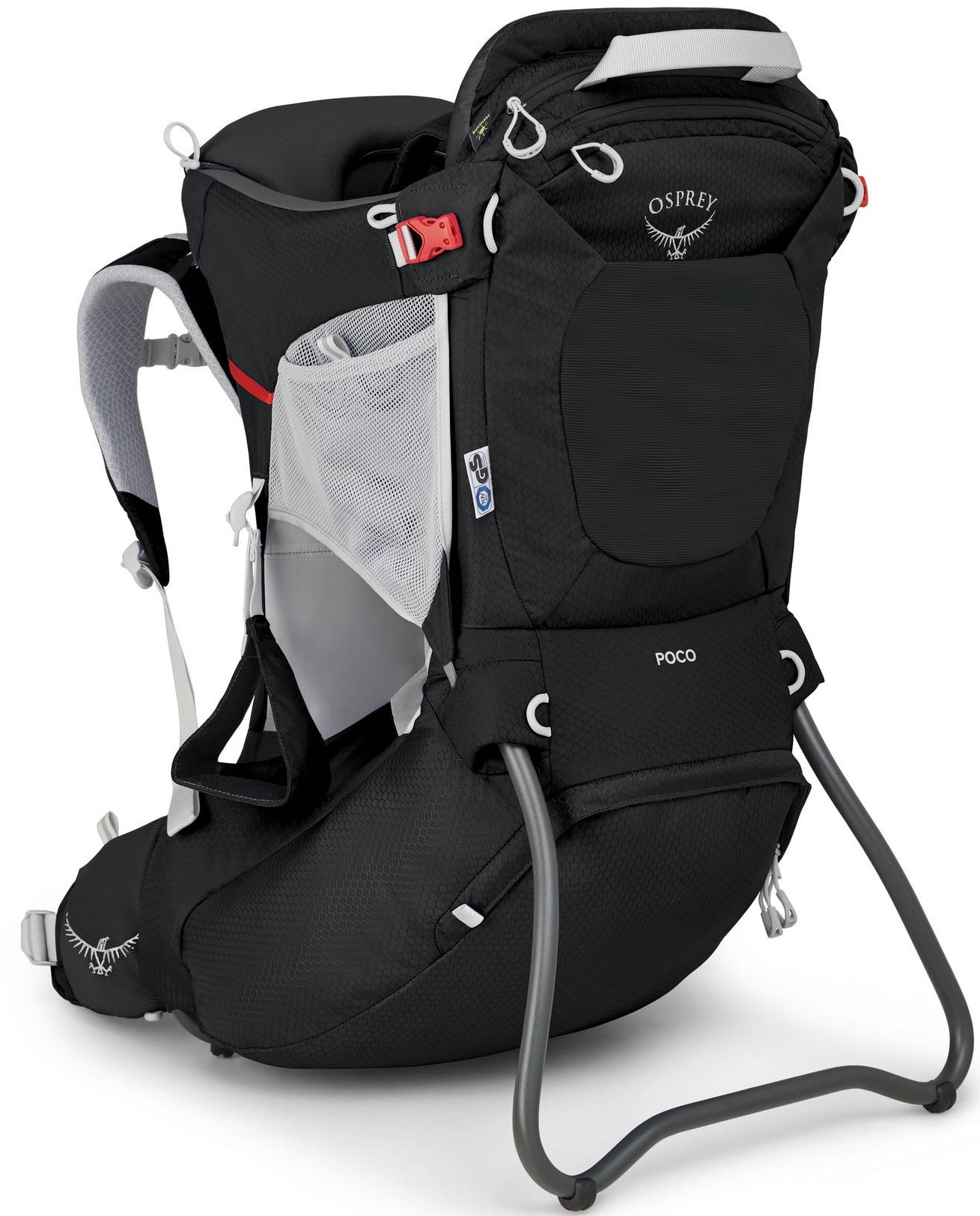 Переноски для детей Рюкзак переноска для ребенка Osprey Poco Starry Black Poco_S20_Side_Starry_Black_web.jpg