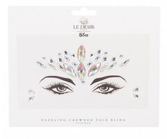 Украшение на лицо Dazzling Crowned Face - 