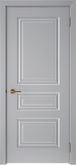 Дверь Смальта-44 / Цвет Серый ral / Двери ТЕКОНА