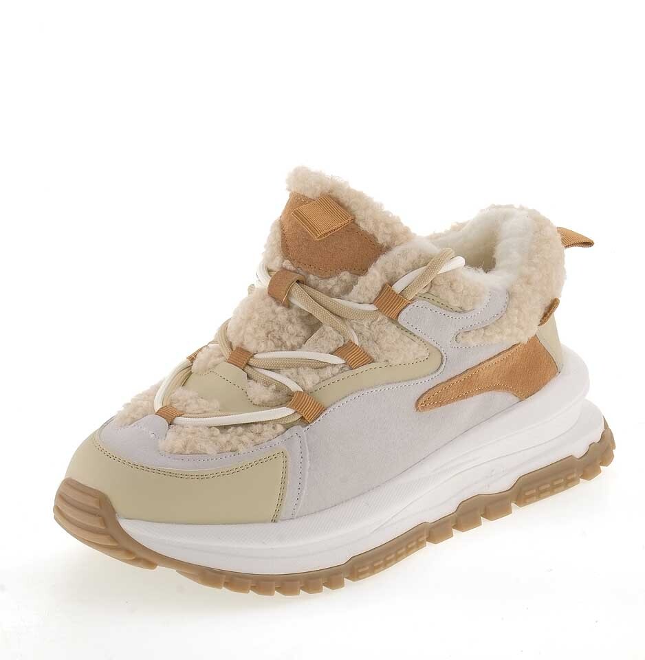 Кроссовки женские TORSION FIELD 606876-6 бежевые