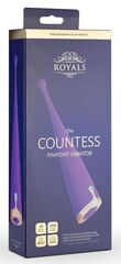 Фиолетовый клиторальный вибратор The Countess Pinpoint Vibrator - 19 см. - 