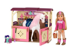Glitter Girls Конюшня для лошадей и жеребят с аксессуарами  (GG57000)