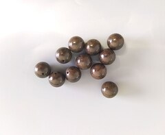 Бусина из метеорита Jikharra 001 12,2 мм